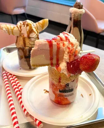 Cheesecake Factory selections at Holy Shakes Calgary